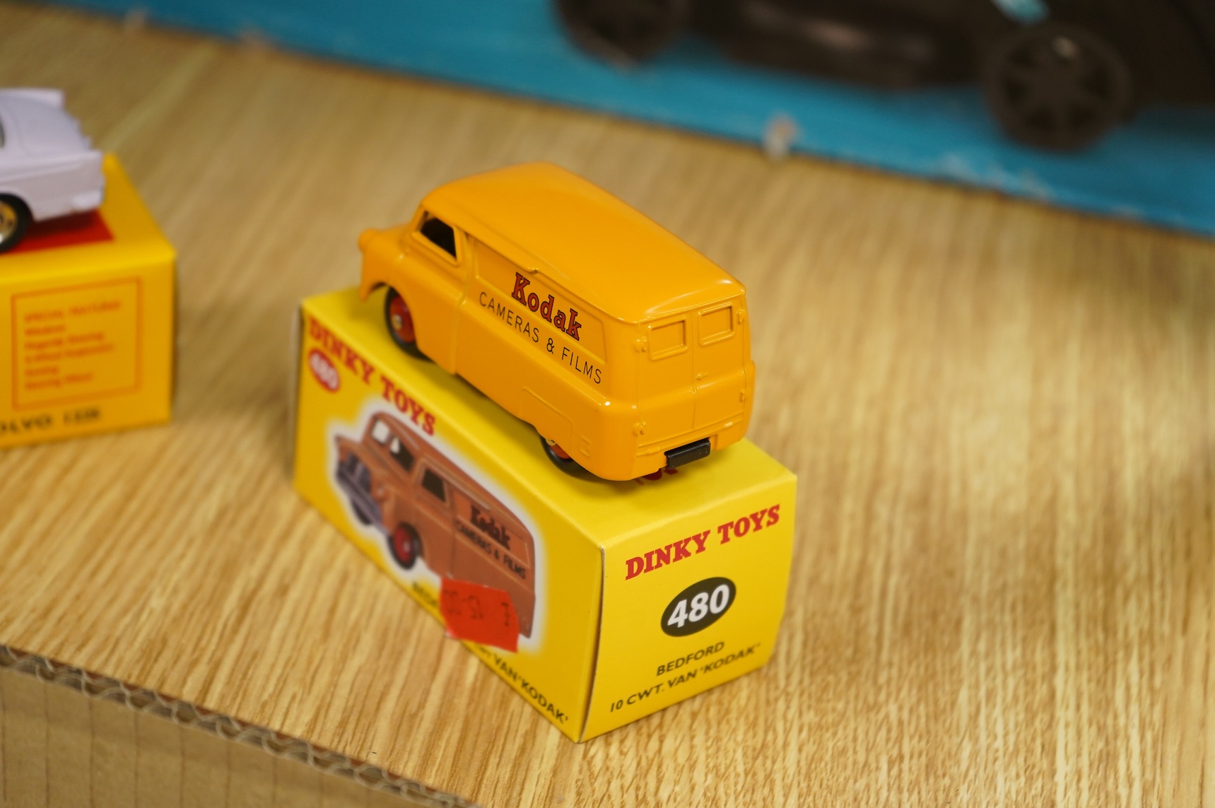 Twenty-two boxed Atlas Dinky Toys, including cars and commercial vehicles, Leyland tankers, sports cars, etc.